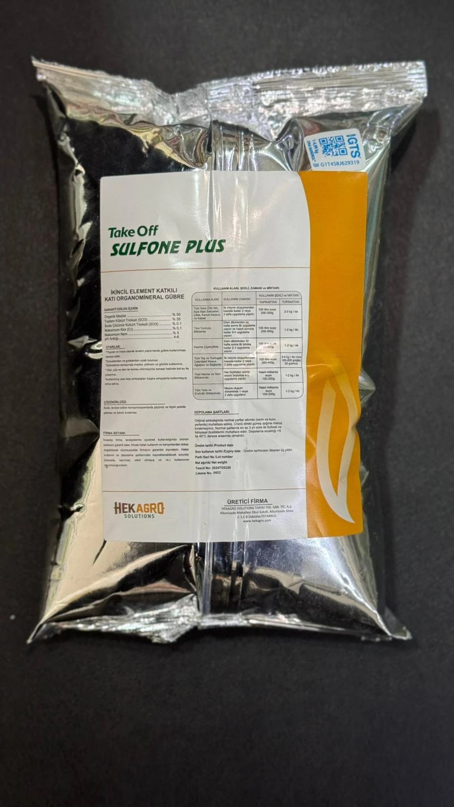 Take Off Sulfone